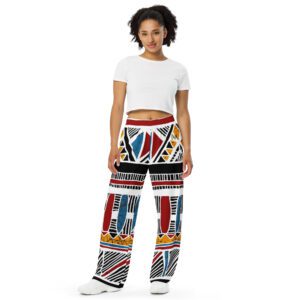 NOUHA TOUCH All-over print wide-leg pants
